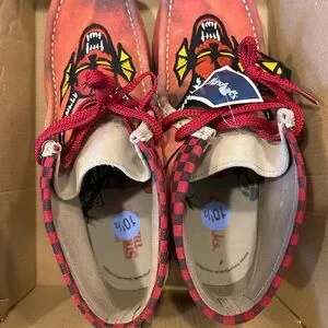 Stranger Things x Clark’s Hellfire Club men’s shoes brand new Stranger Things x Clarks Originals Wallabee Evo Hellfire  main image 4